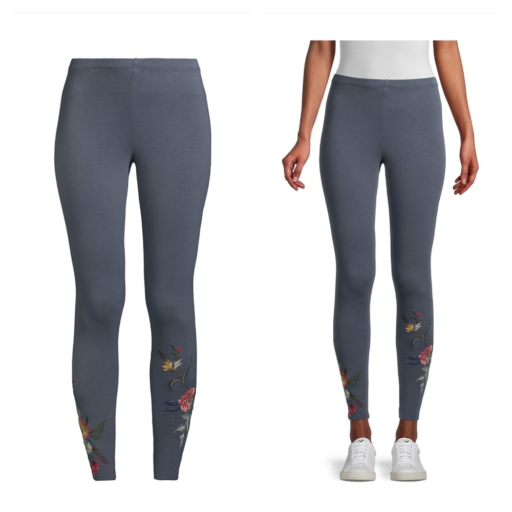 Johnny Was Embroidered Leggings - Picture 2 of 8